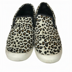 Tommy Bahama Cheetah  Print Canvas Slip On Shoe Size 8